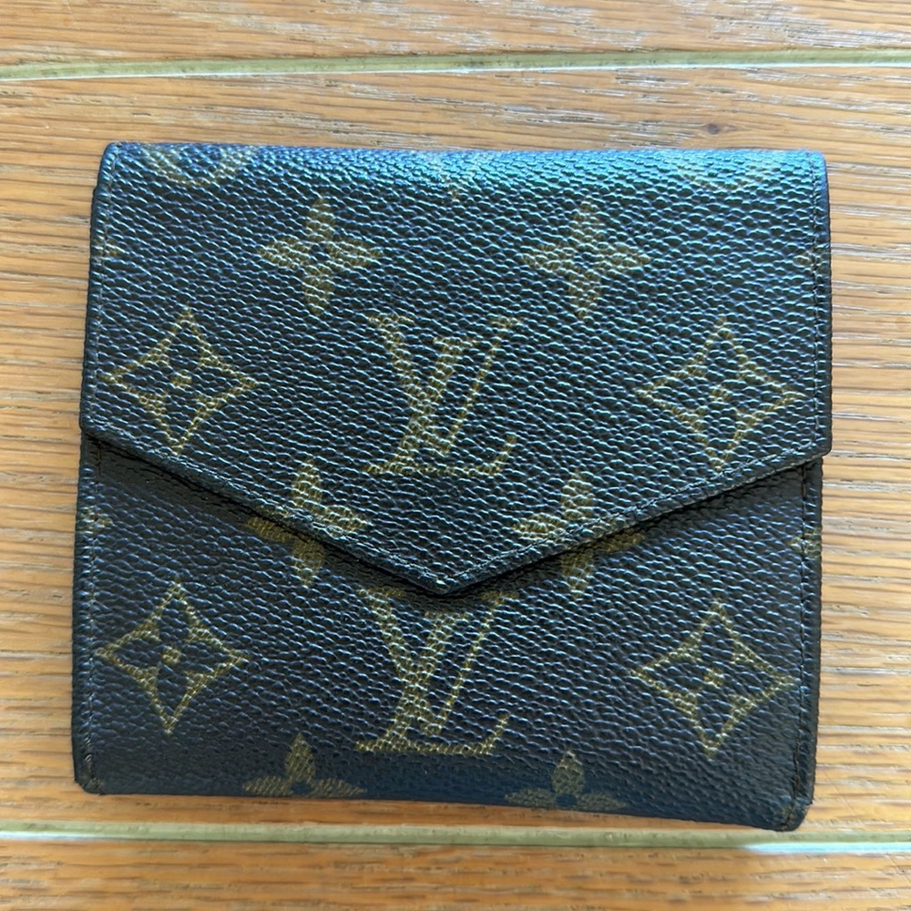 🤎 Vintage Louis Vuitton Monogram Double Snap Wallet - Picture 3 of 16
